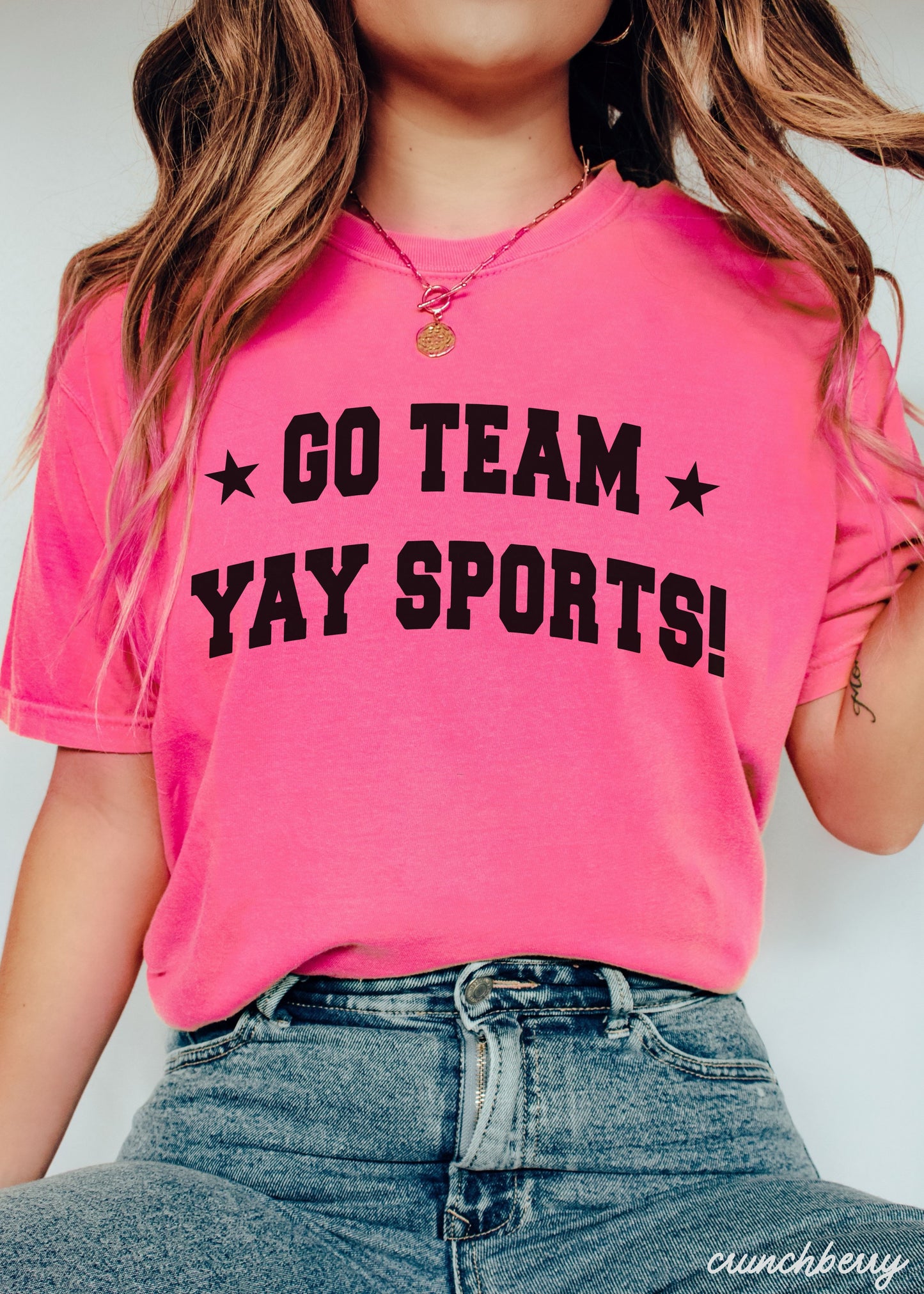 Pre-Order: Yay Sports Tee *13 Colors (S-3X)