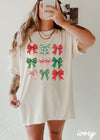 *Christmas Coquette Tee *7 Colors (S-3X)