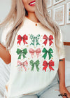 *Christmas Coquette Tee *7 Colors (S-3X)