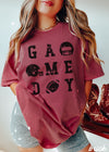 Pre-Order: Game Day Letters Tee *13 Colors (S-3X)