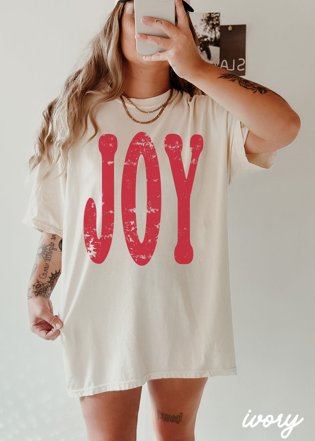 Pre-Order: Tall Joy Tee *6 Colors (S-3X)