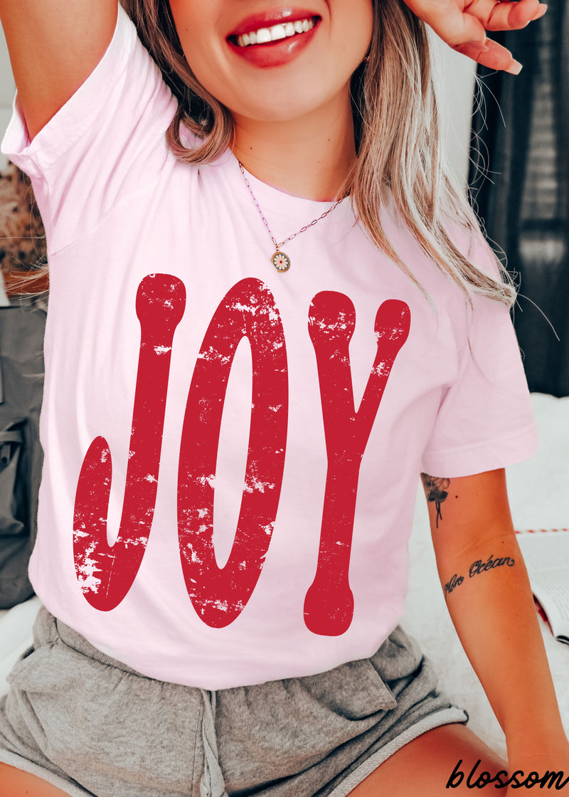 Pre-Order: Tall Joy Tee *6 Colors (S-3X)