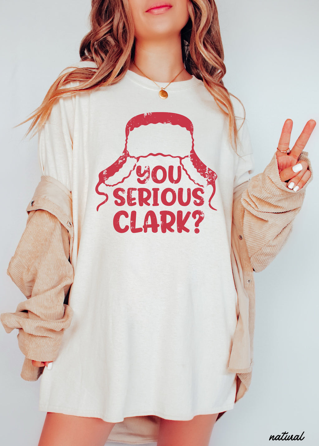 You Serious Clark Tee *3 Colors (S-3X)