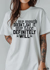 PRE-ORDER: If My Mouth Tee *11 Colors (S-3X)