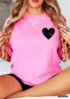 Pre Order: Pocket Heart Tee *4 Colors (S-3X)