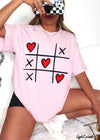 Pre Order: XOXO Tic Tac Toe Tee *4 Colors (S-3X)