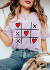 Pre-Order: XOXO Tic Tac Toe Tee *8 Colors (S-3X)