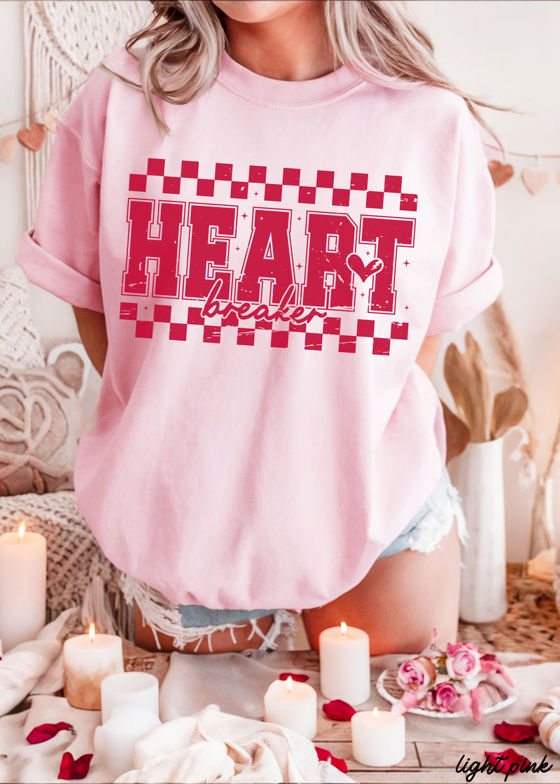 Pre Order: Heart Breaker Tee *3 Colors (S-3X)