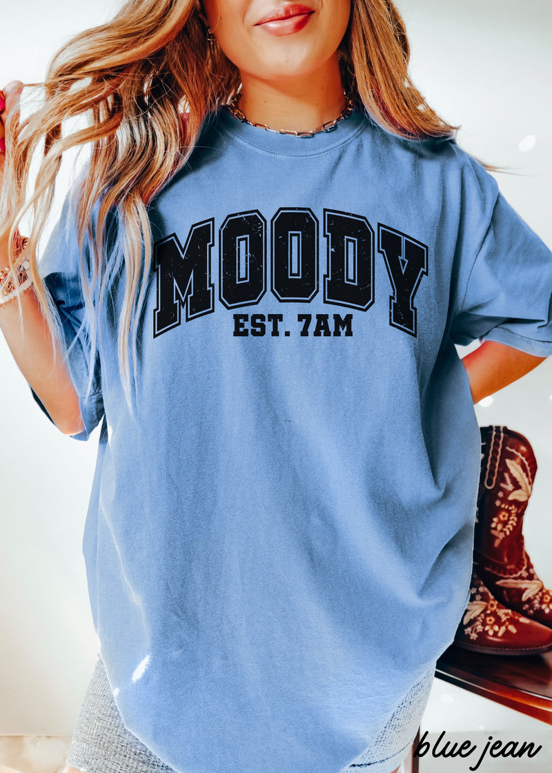 Moody 7am Tee *9 Colors (S-3X)