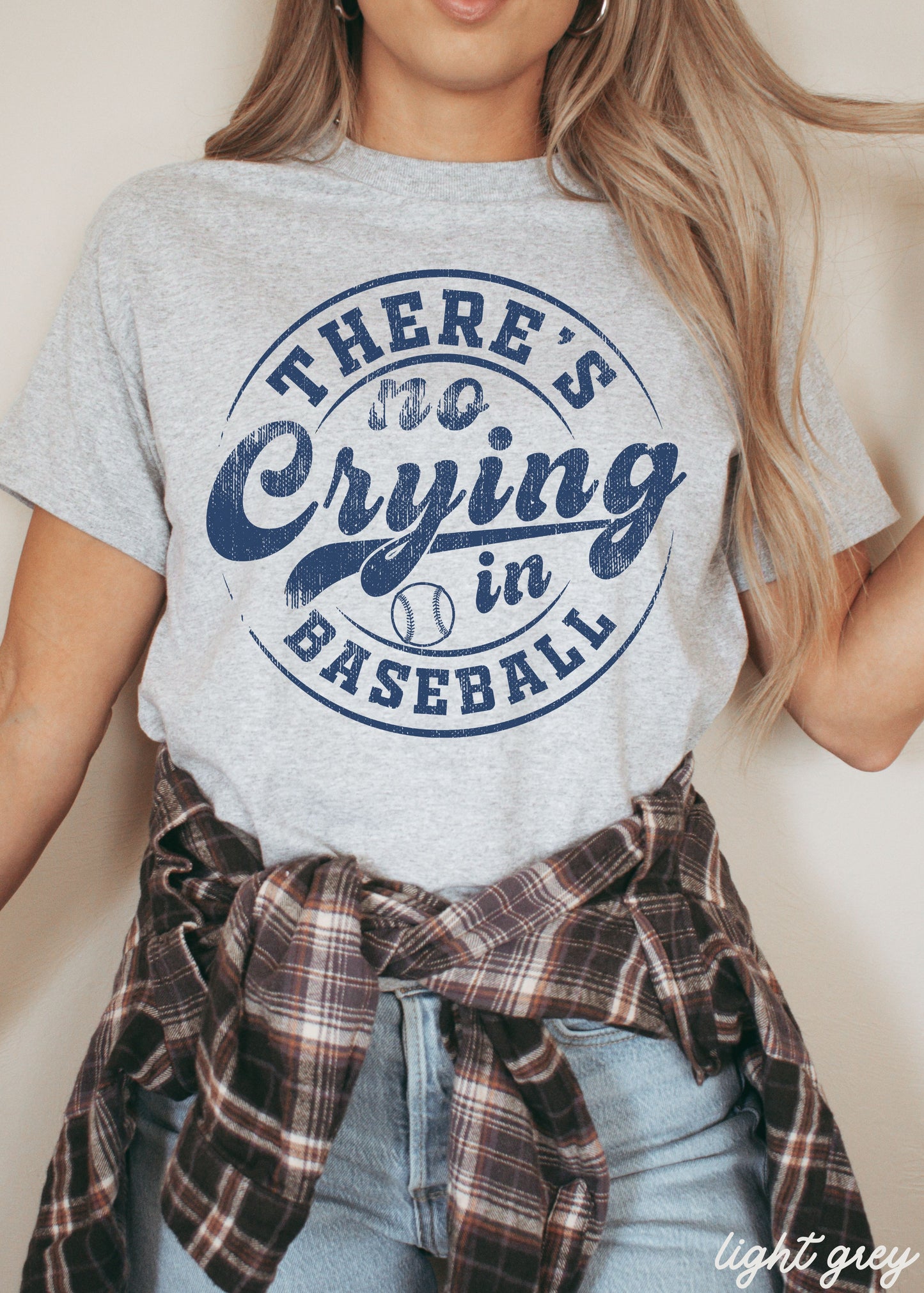 No Crying in Baseball Gildan Tee *4 Colors (S-3X)