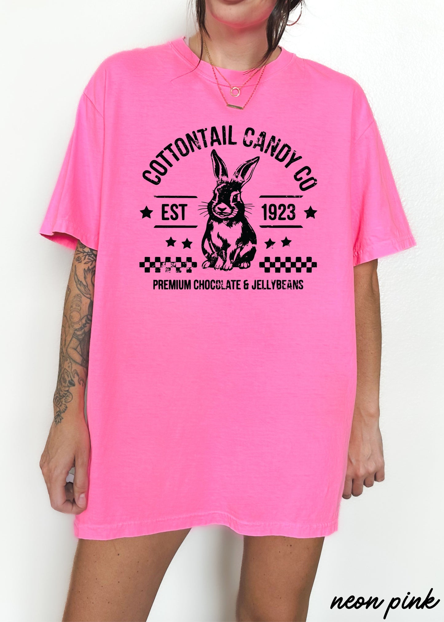 Cottontail Candy Co Comfort Colors Tee *14 Colors (S-3X)