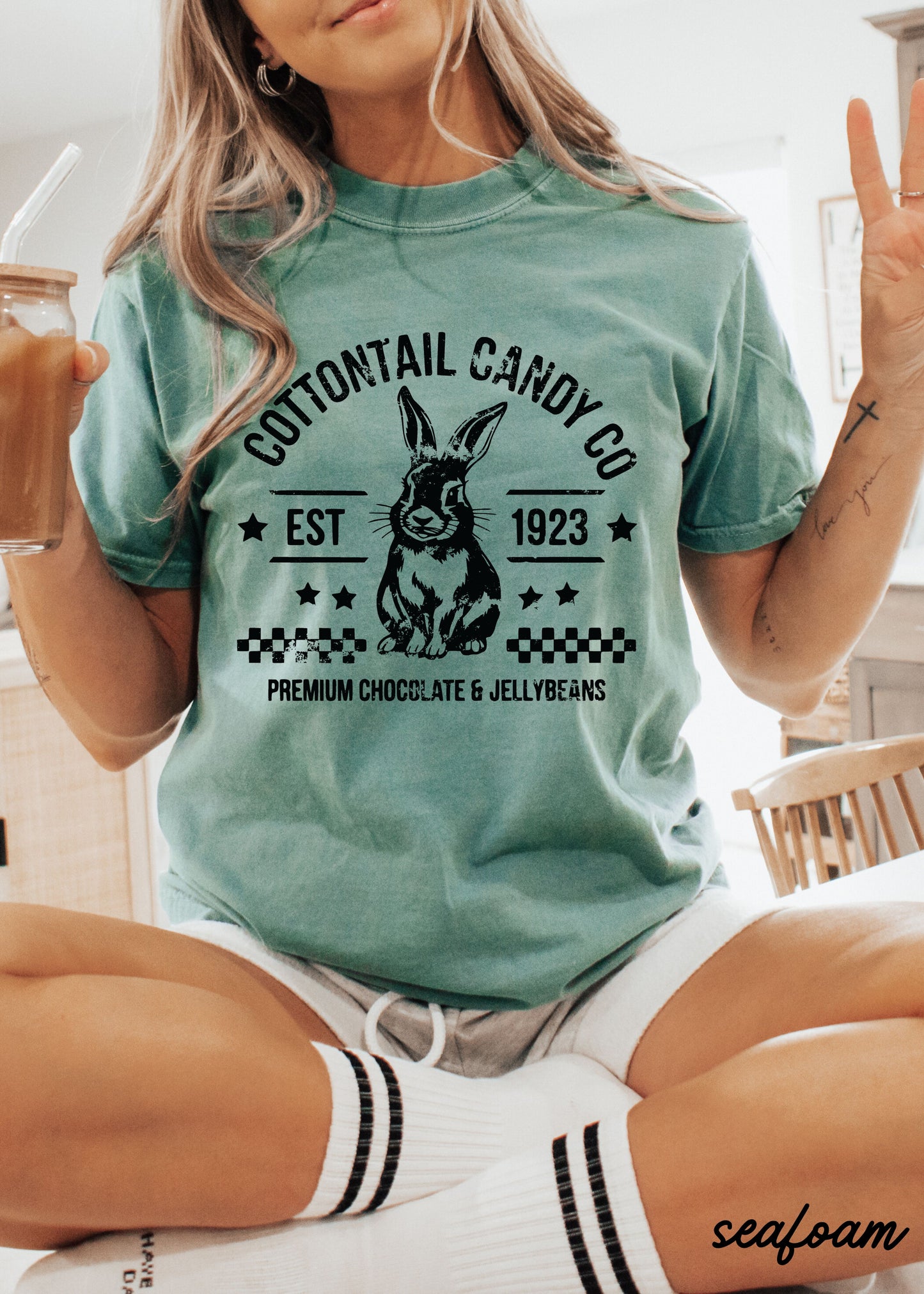 Cottontail Candy Co Comfort Colors Tee *14 Colors (S-3X)