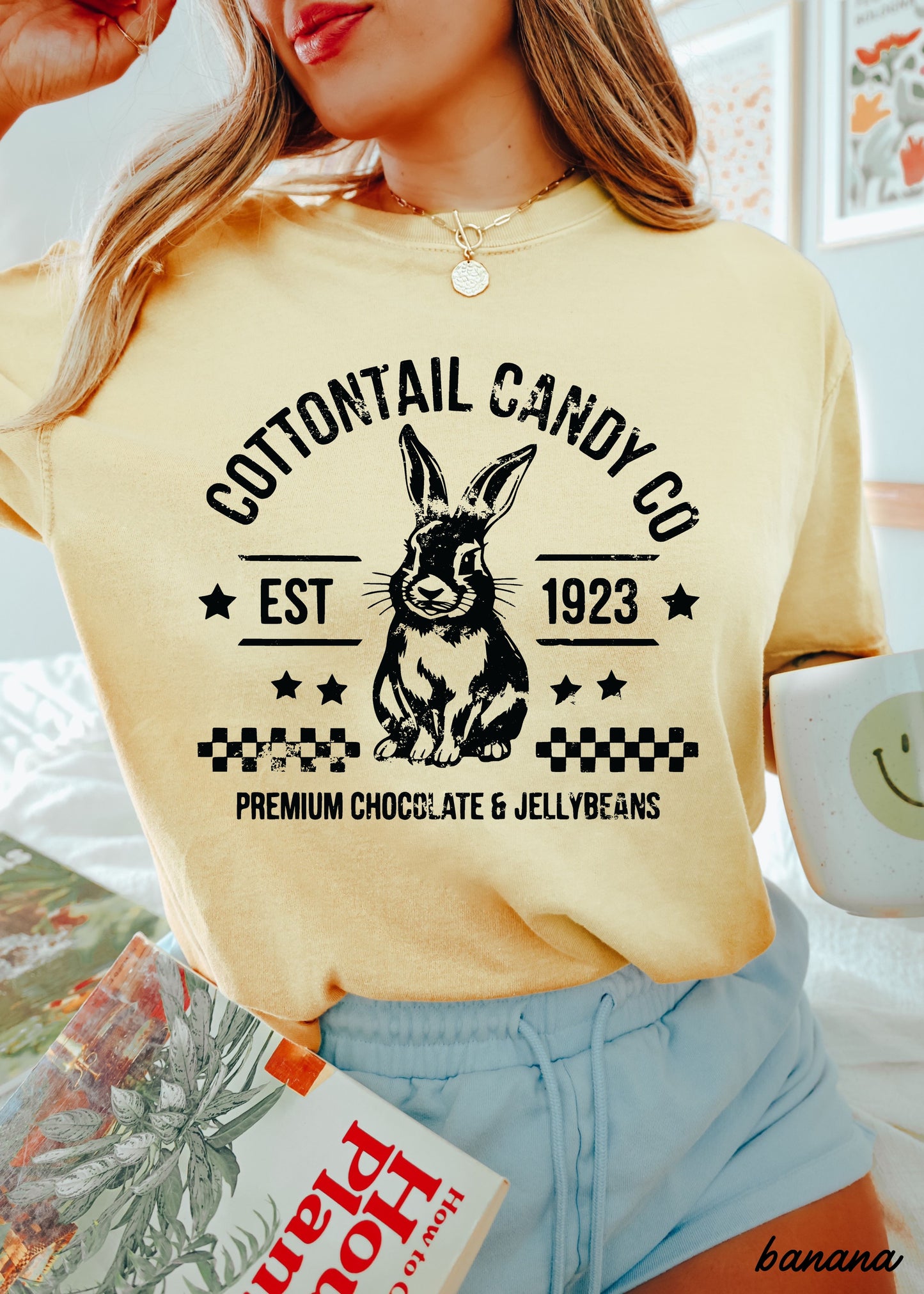 Cottontail Candy Co Comfort Colors Tee *14 Colors (S-3X)