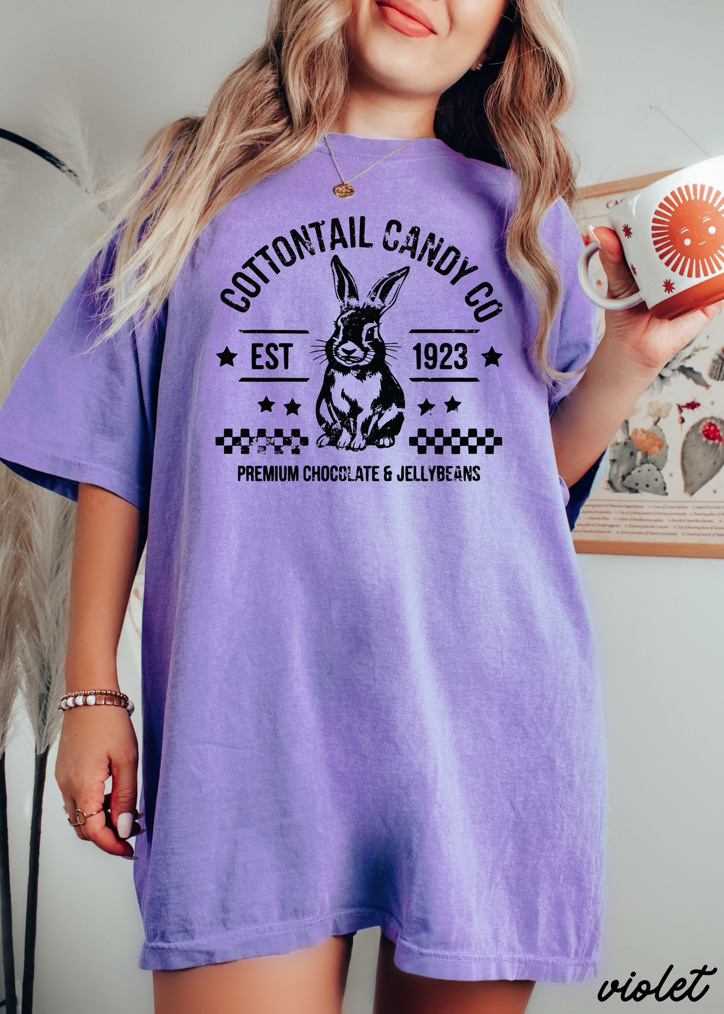 Cottontail Candy Co Comfort Colors Tee *14 Colors (S-3X)