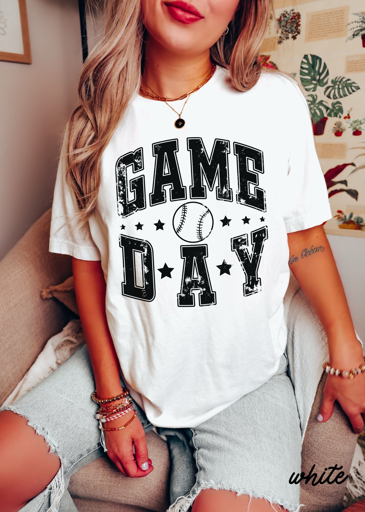 Game Day Star Tee *15 Colors (S-3X)
