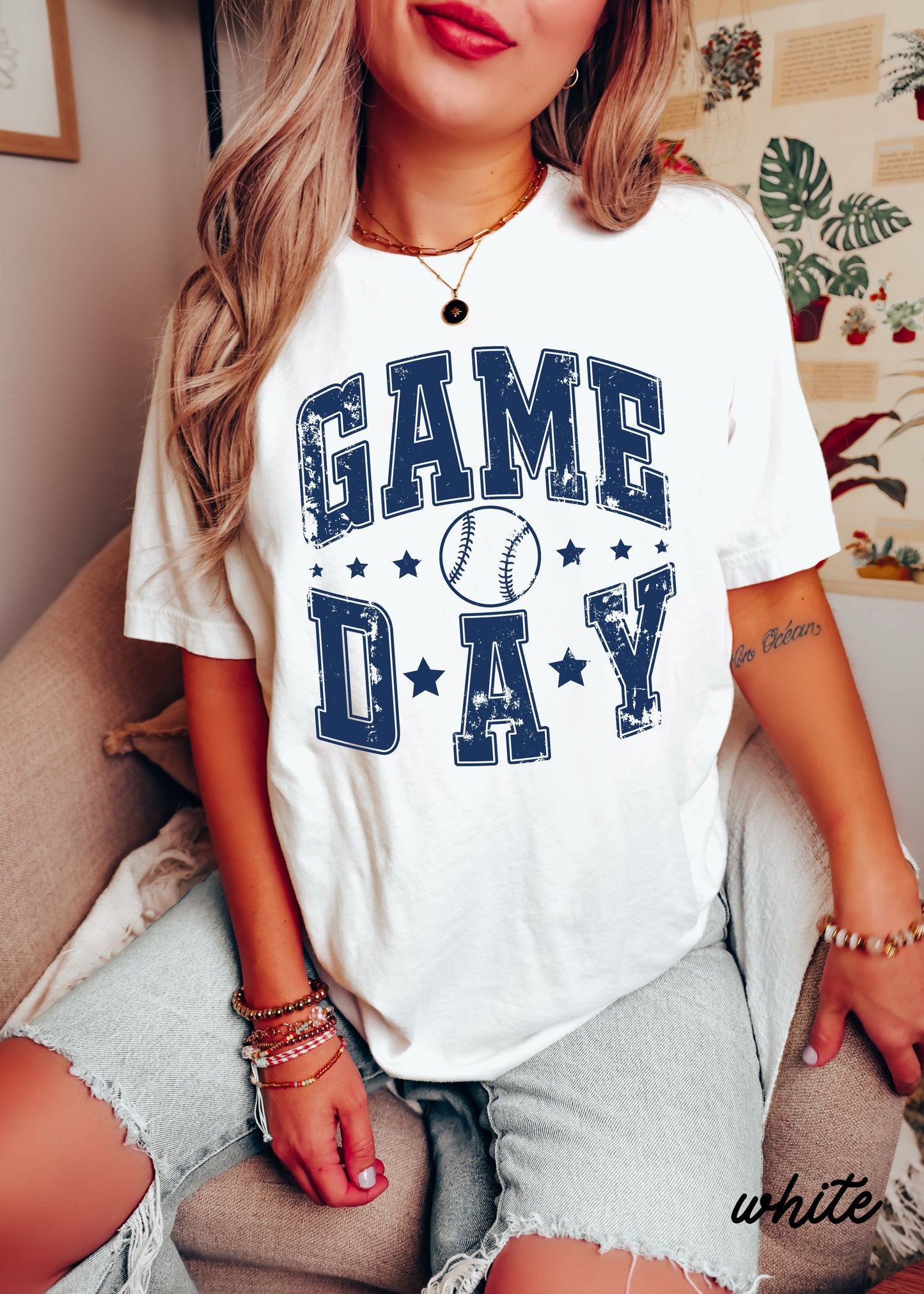 Game Day Star Tee *15 Colors (S-3X)