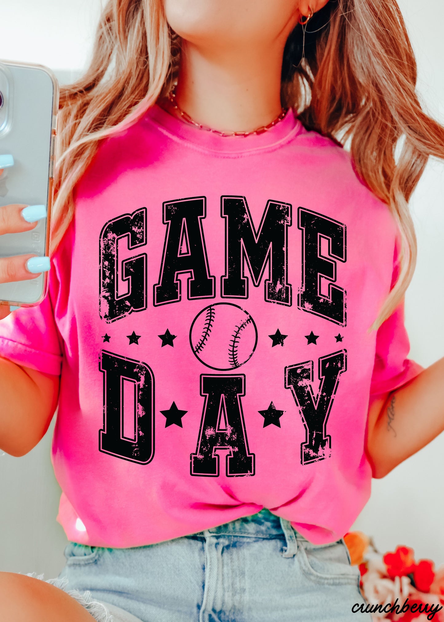 Game Day Star Tee *15 Colors (S-3X)
