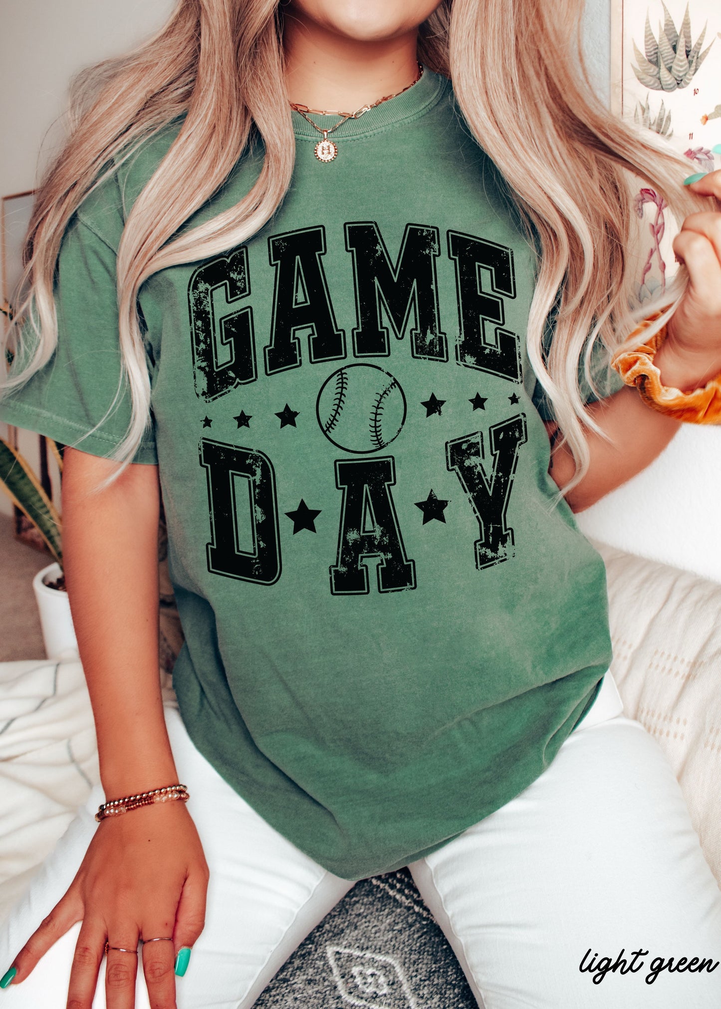 Game Day Star Tee *15 Colors (S-3X)