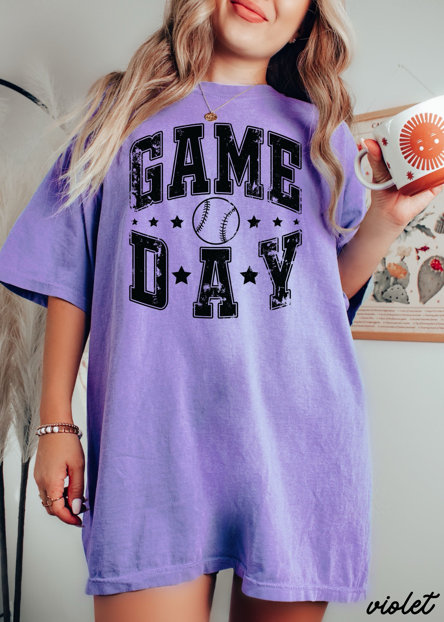 Game Day Star Tee *15 Colors (S-3X)