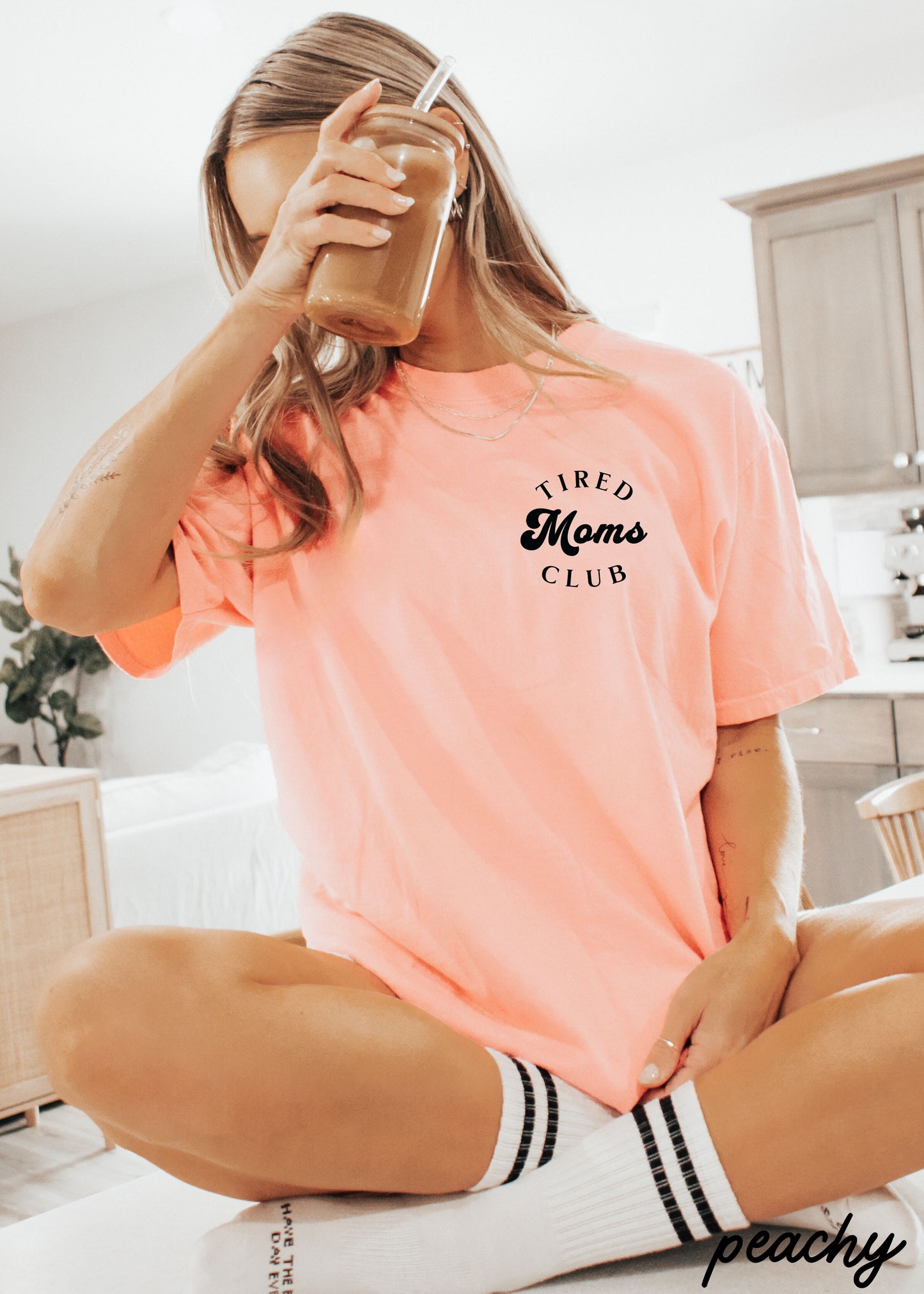 Pocket Tired Moms Club Tee *12 Colors (S-3X)