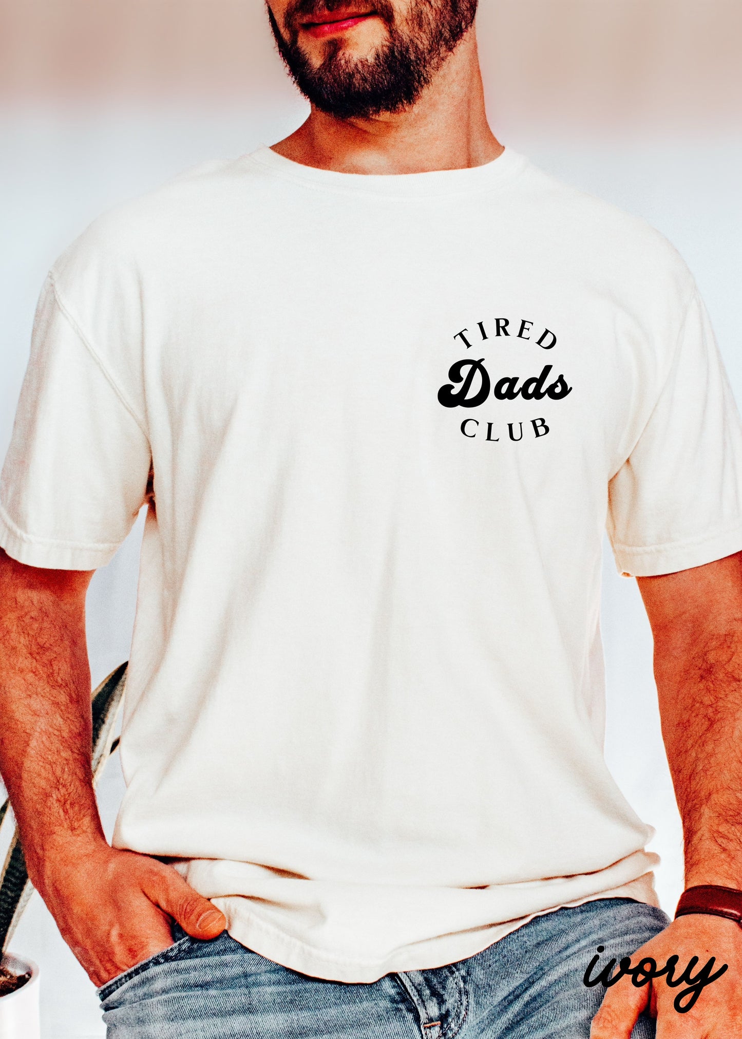 Pocket Tired Dads Club Tee *8 Colors (S-3X)