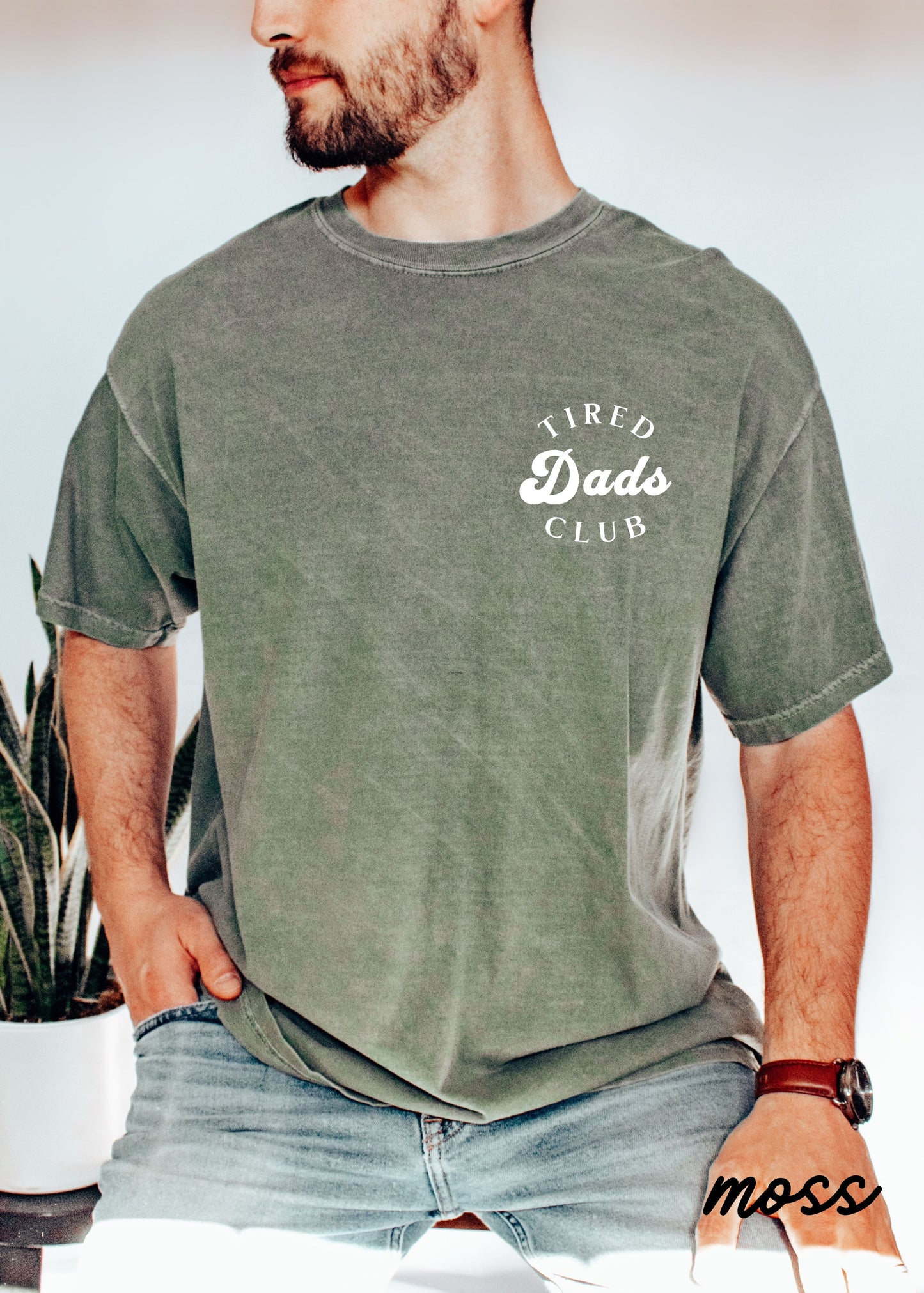 Pocket Tired Dads Club Tee *8 Colors (S-3X)