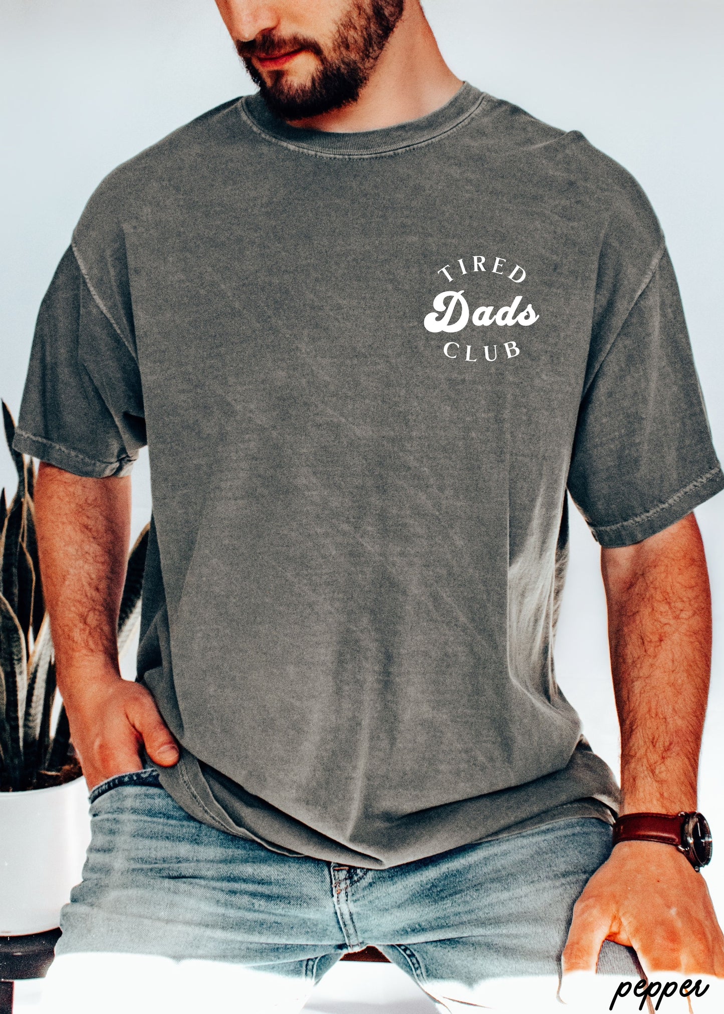 Pocket Tired Dads Club Tee *8 Colors (S-3X)