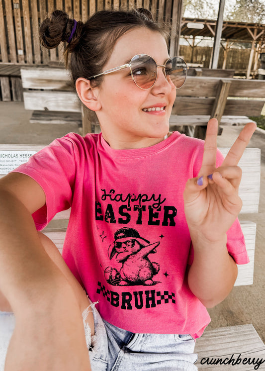 YOUTH Easter Bruh Comfort Colors Tee *7 Colors (S-3X)