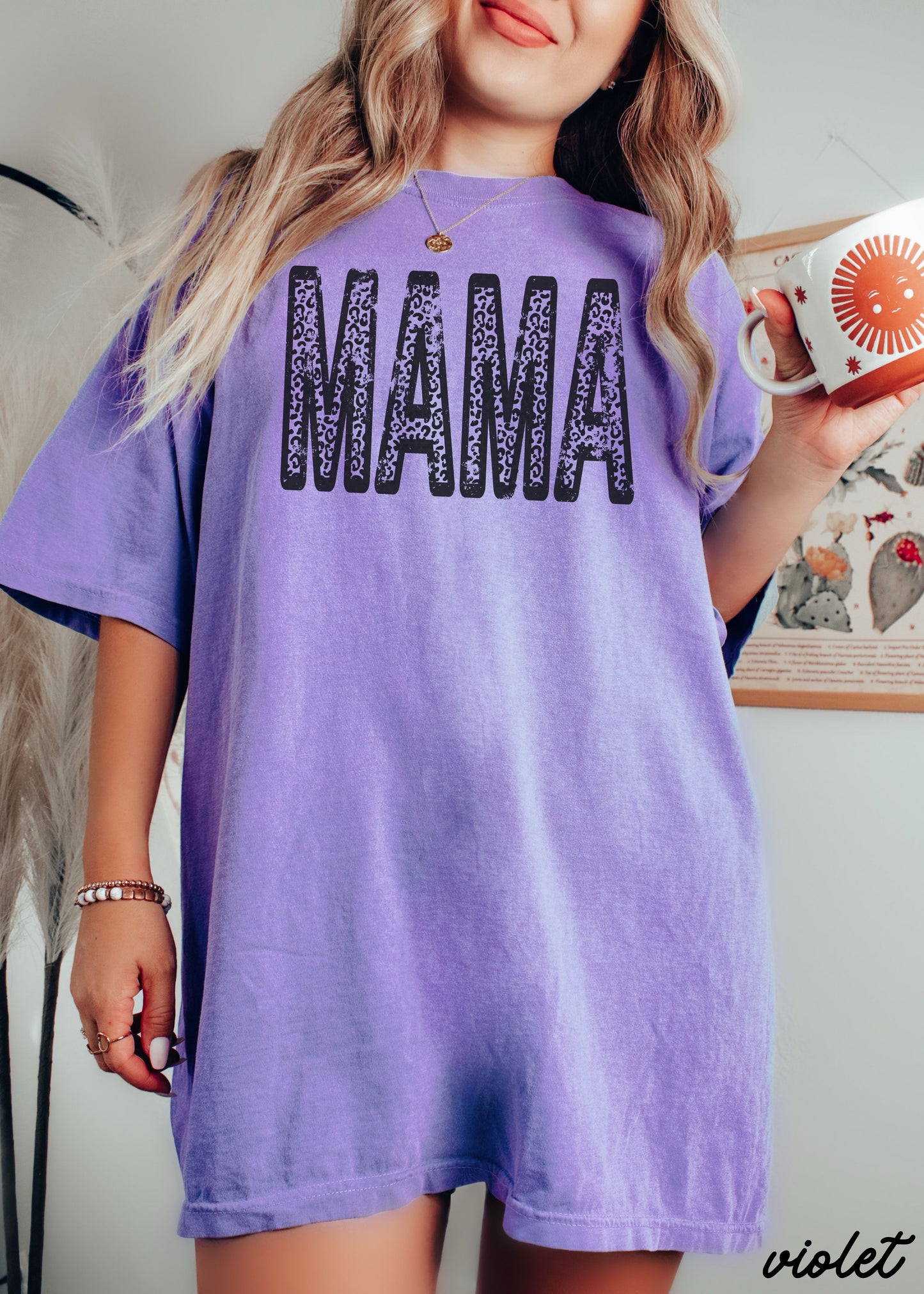 Leopard Mama Tee *12 Colors (S-3X)