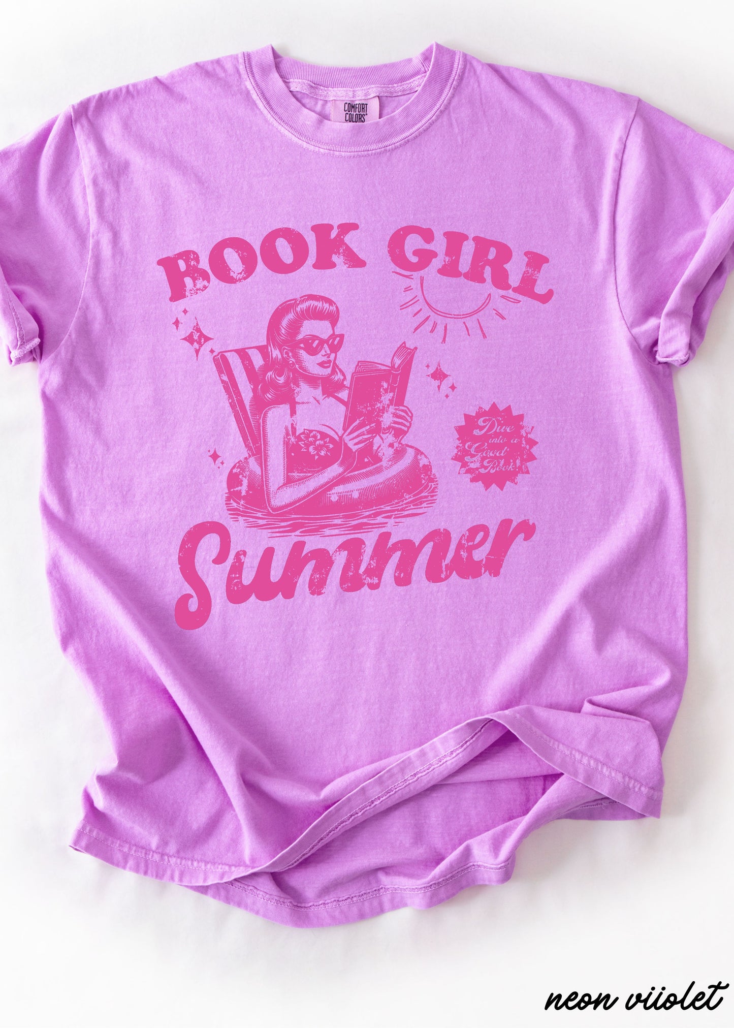 Book Girl Summer Tee *14 Colors (S-3X)