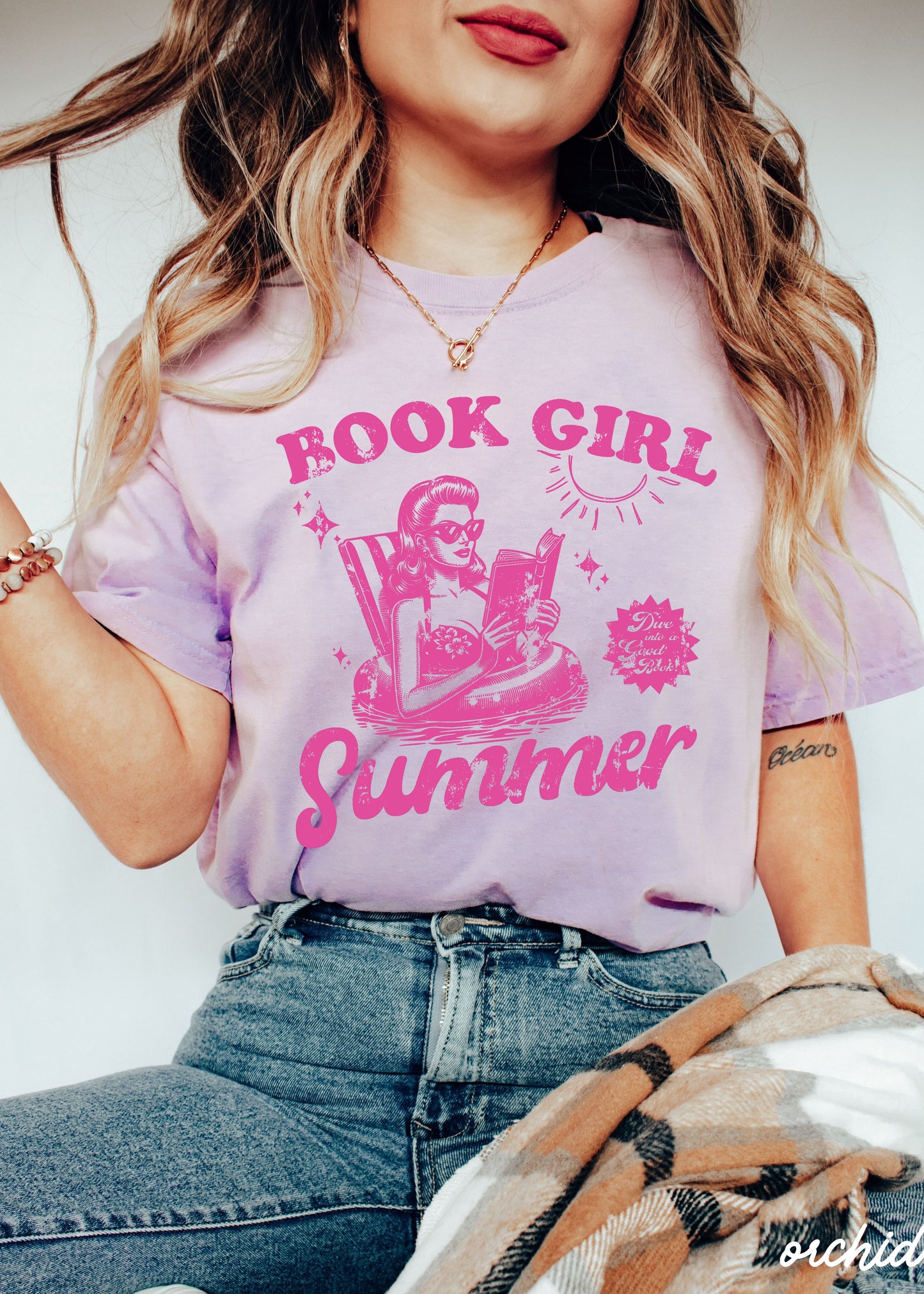 Book Girl Summer Tee *14 Colors (S-3X)