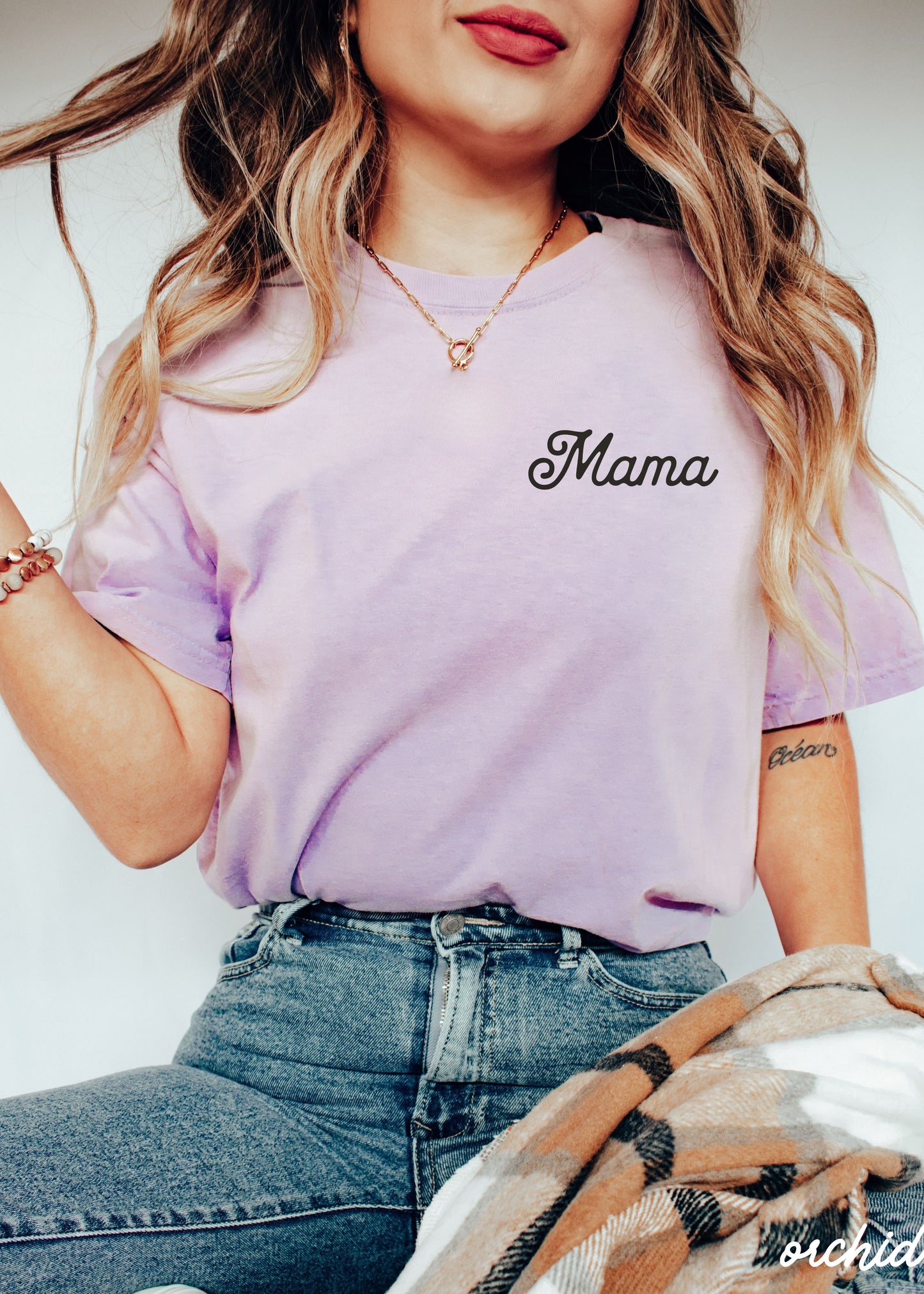 Mama Pocket Tee *12 Colors (S-3X)