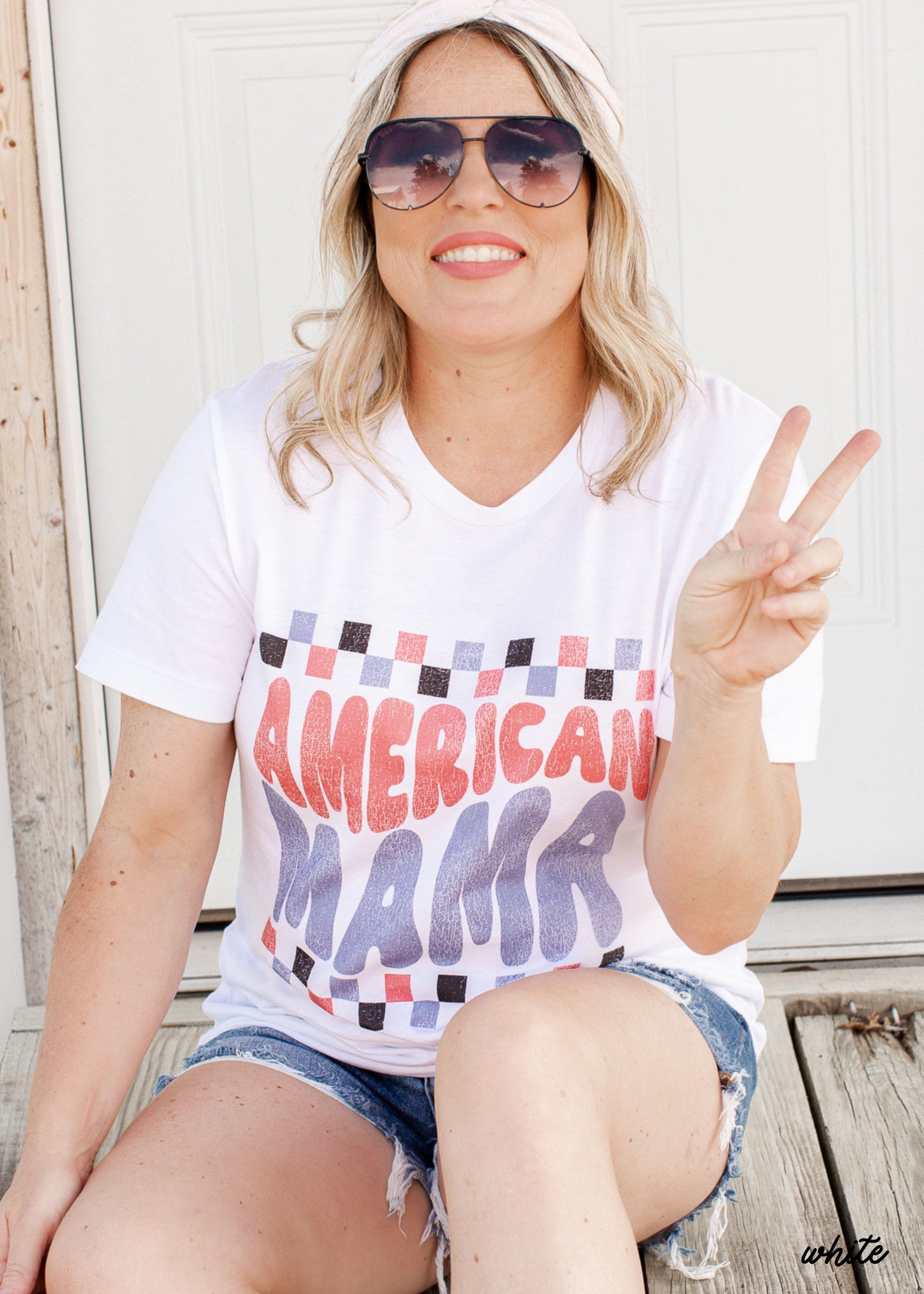 *American Mama Tee *3 Colors (XS-3X)