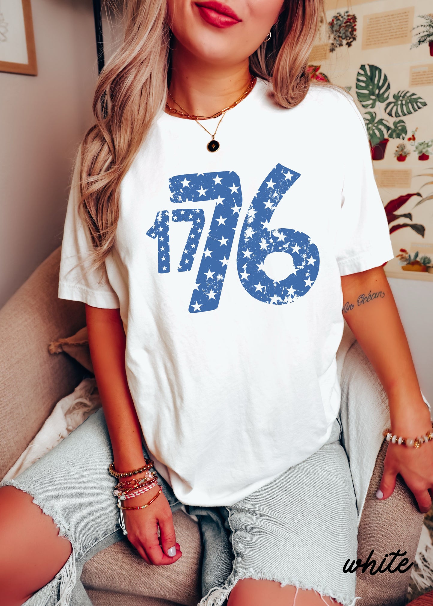 1776 Stars Tee *7 Colors (S-3X)