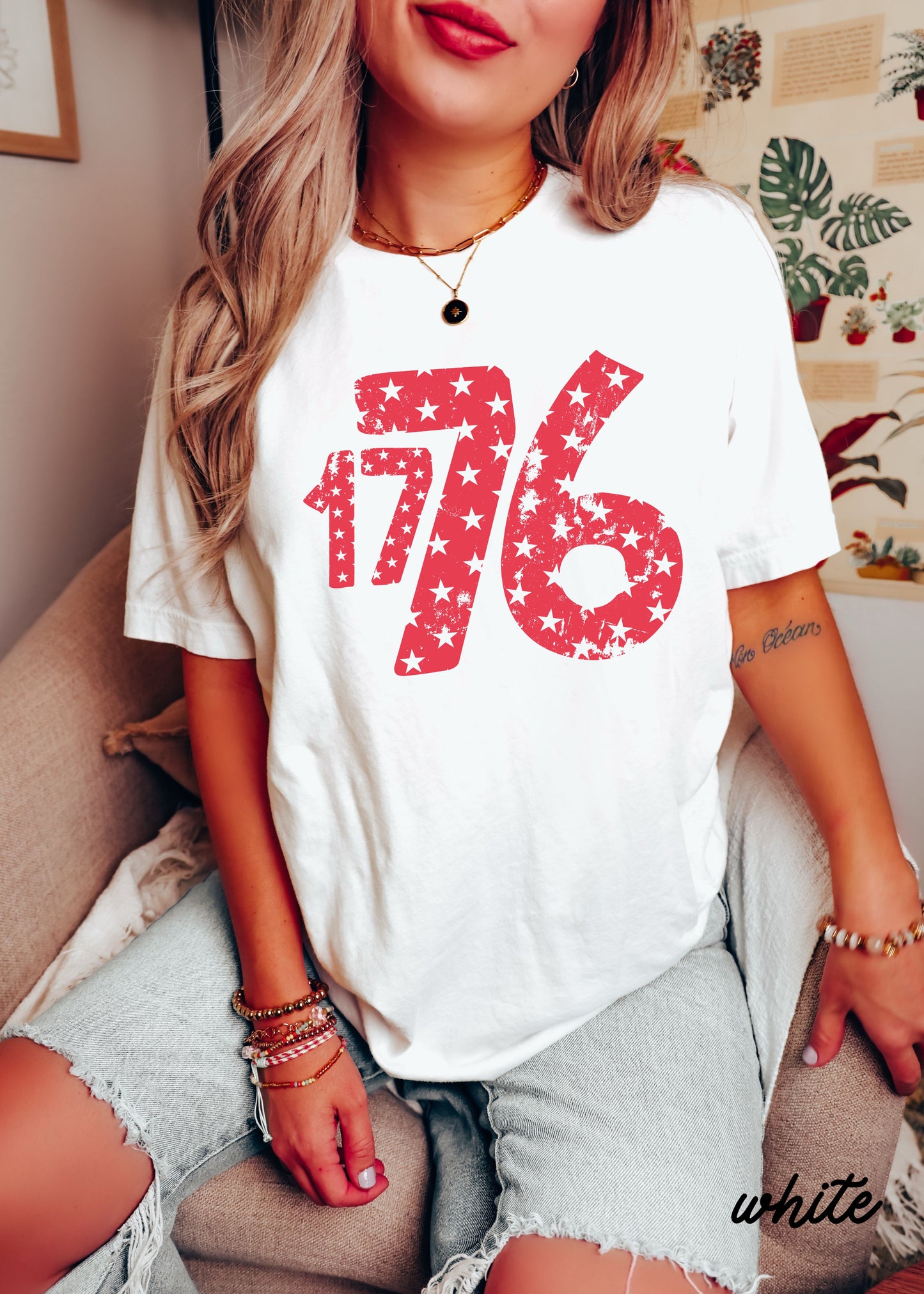 1776 Stars Tee *7 Colors (S-3X)