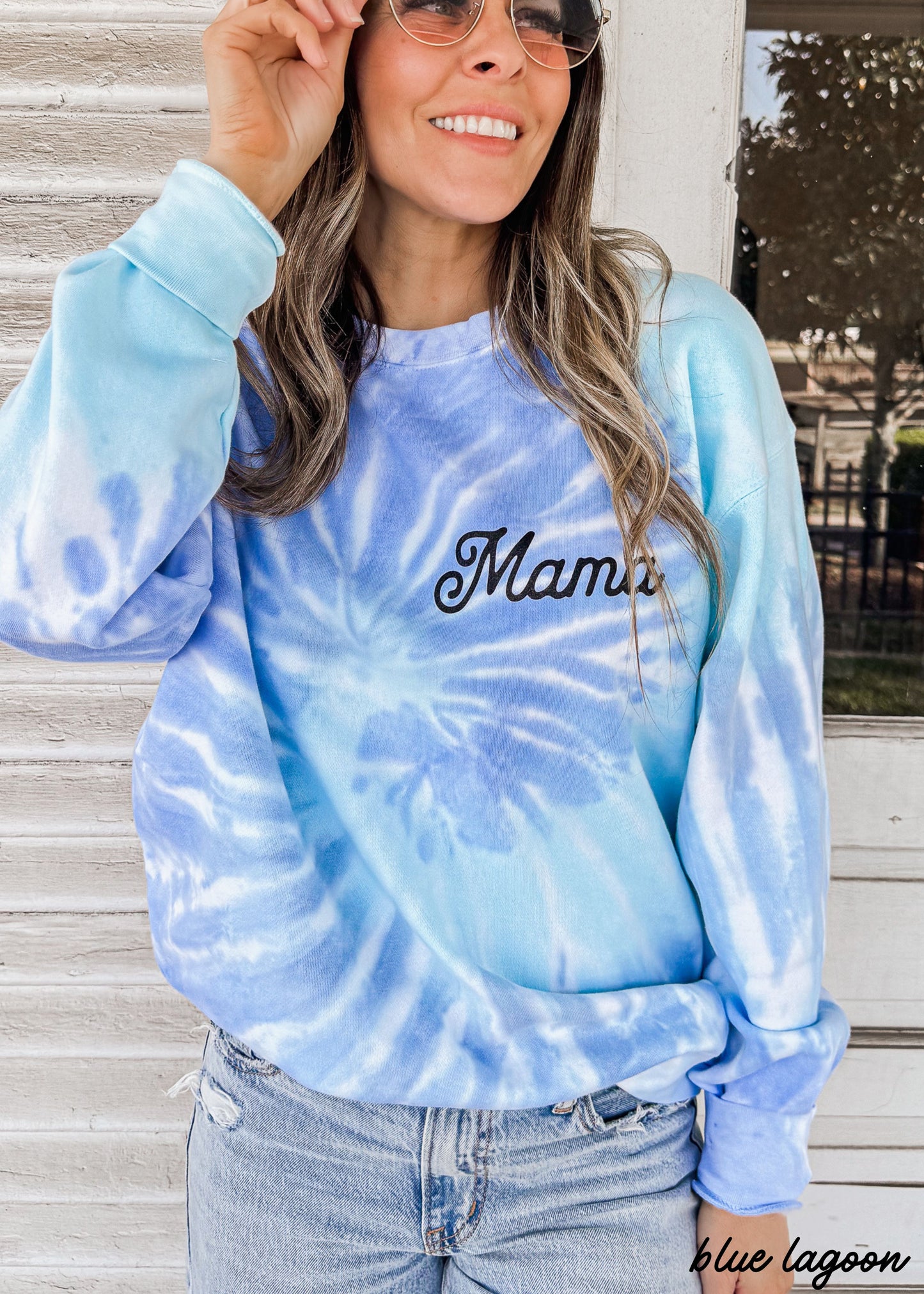 Mama Pocket Tie Dye Sweatshirt *2 Colors (S-3X)
