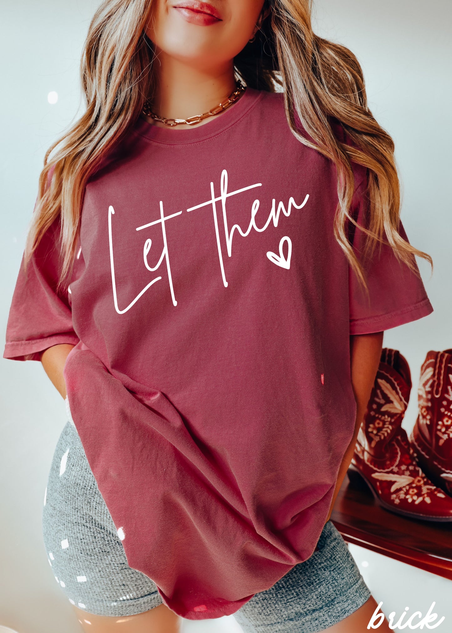 Let Them Tee *16 Colors (S-3X)