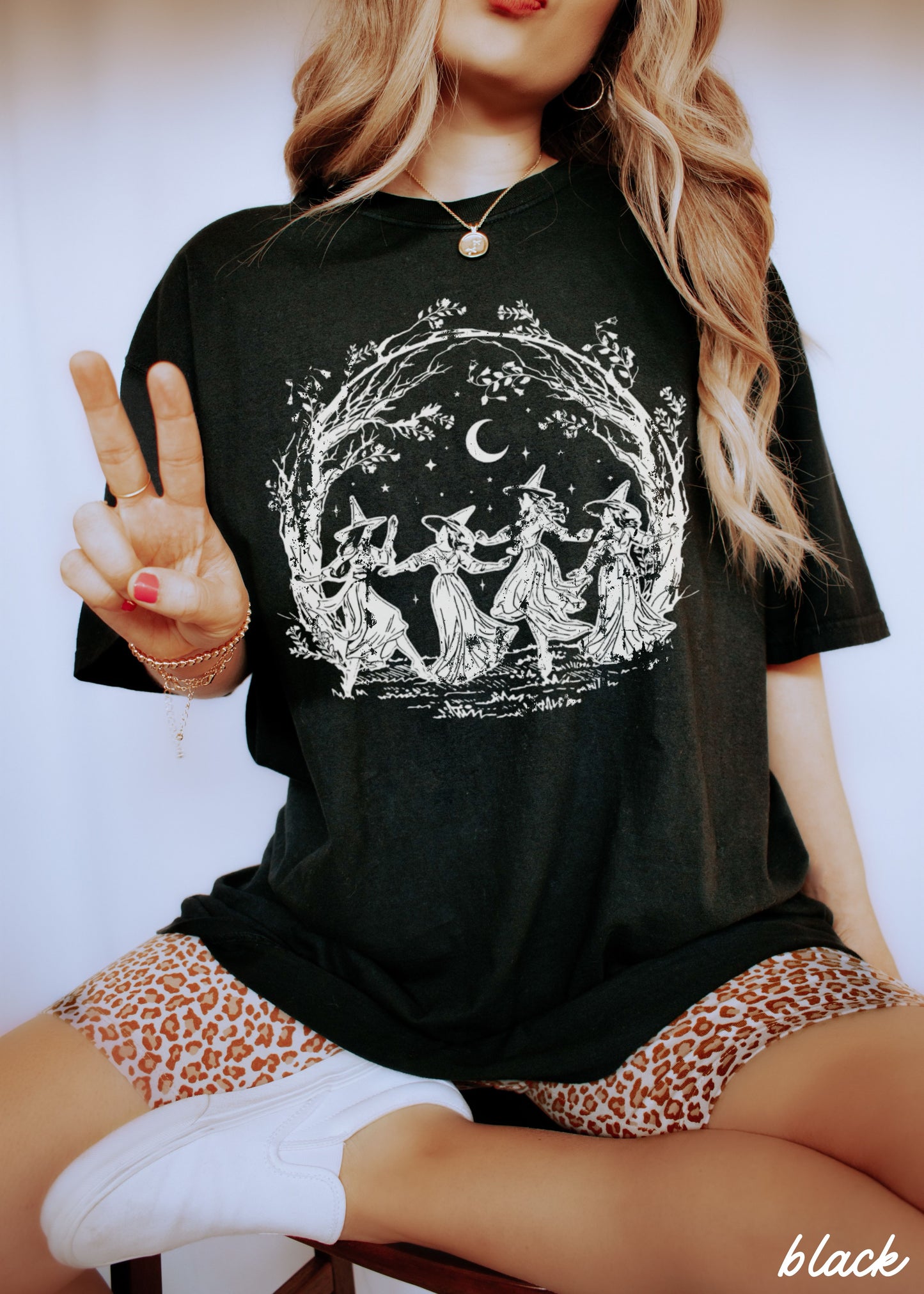 Dancing WItches Tee 9 Colors (S-3X)