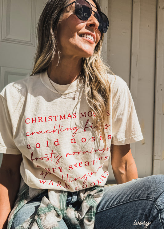 Winter List Tee *7 Colors (S-3X)