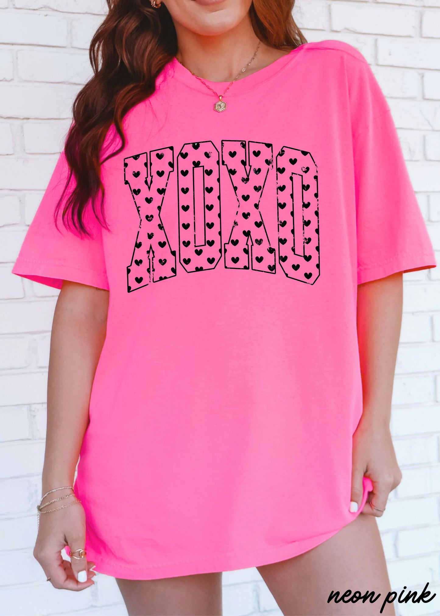 XOXO Hearts Tee *10 Colors (S-3X)