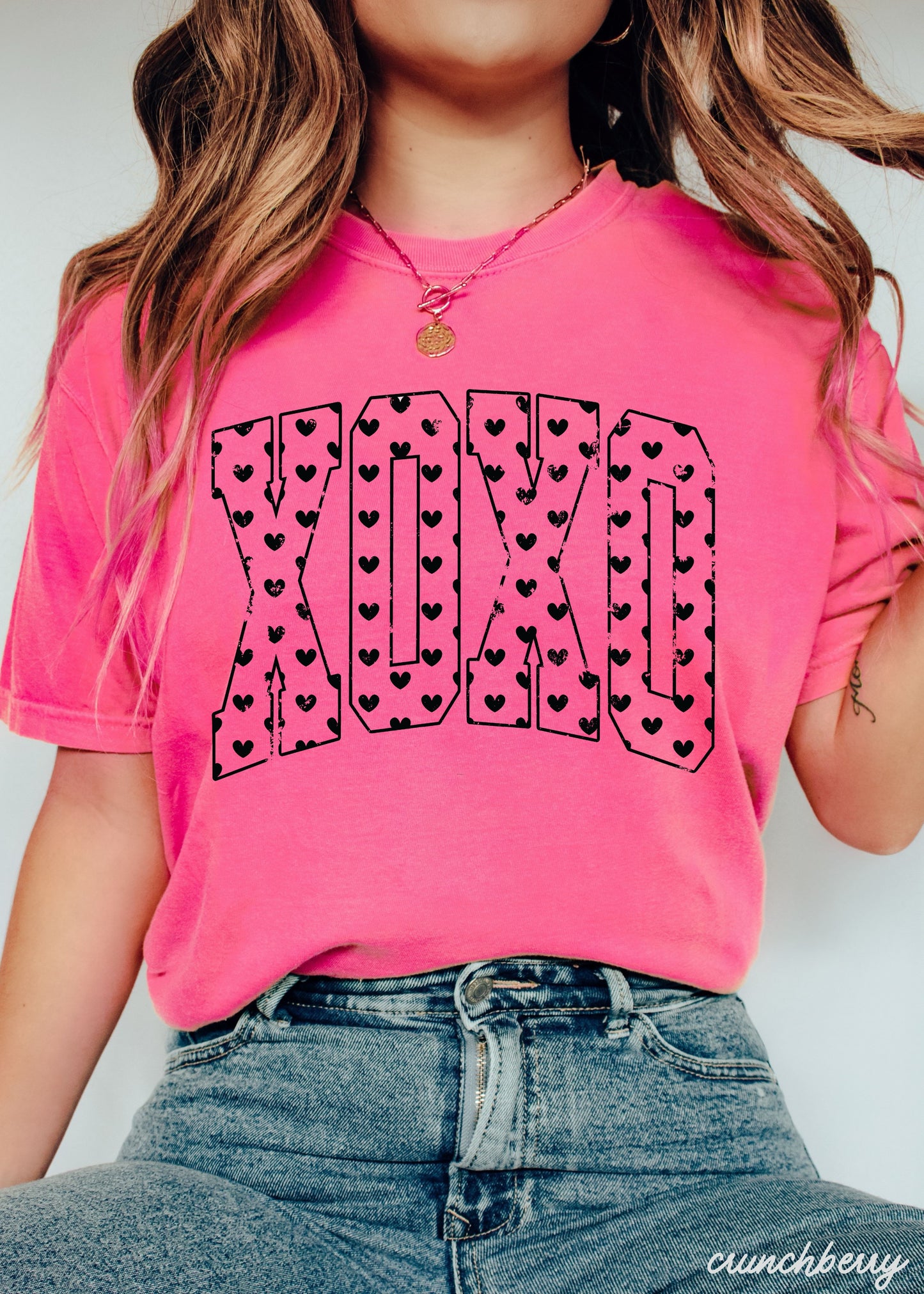 XOXO Hearts Tee *10 Colors (S-3X)