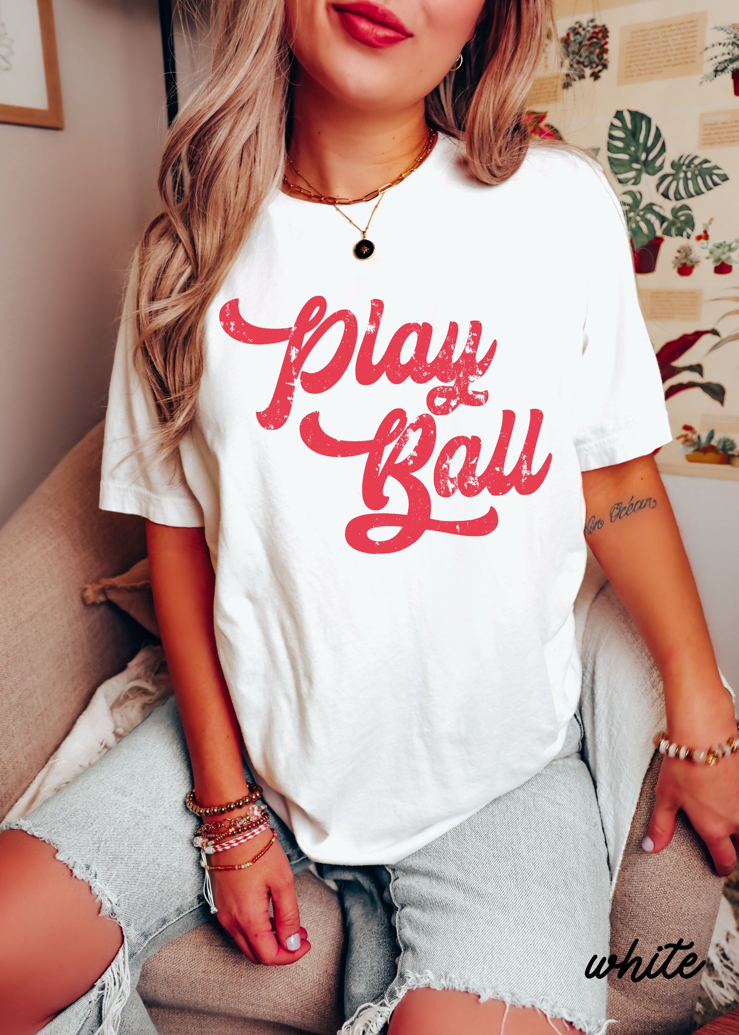 Play Ball Tee *20 Colors (S-3X)