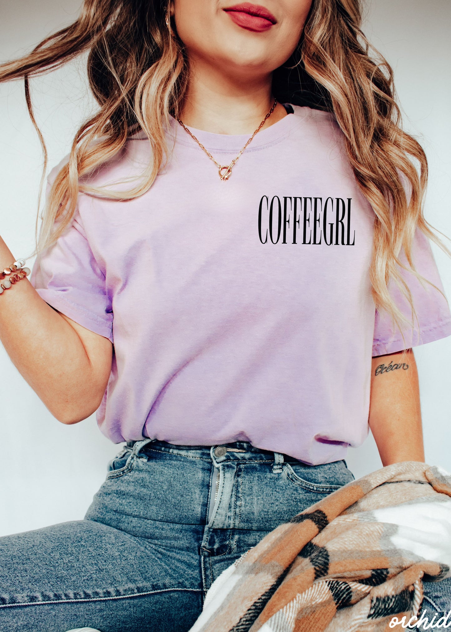 Coffeegrl Coffee Comfort Colors Tee *19 Colors (S-3X)