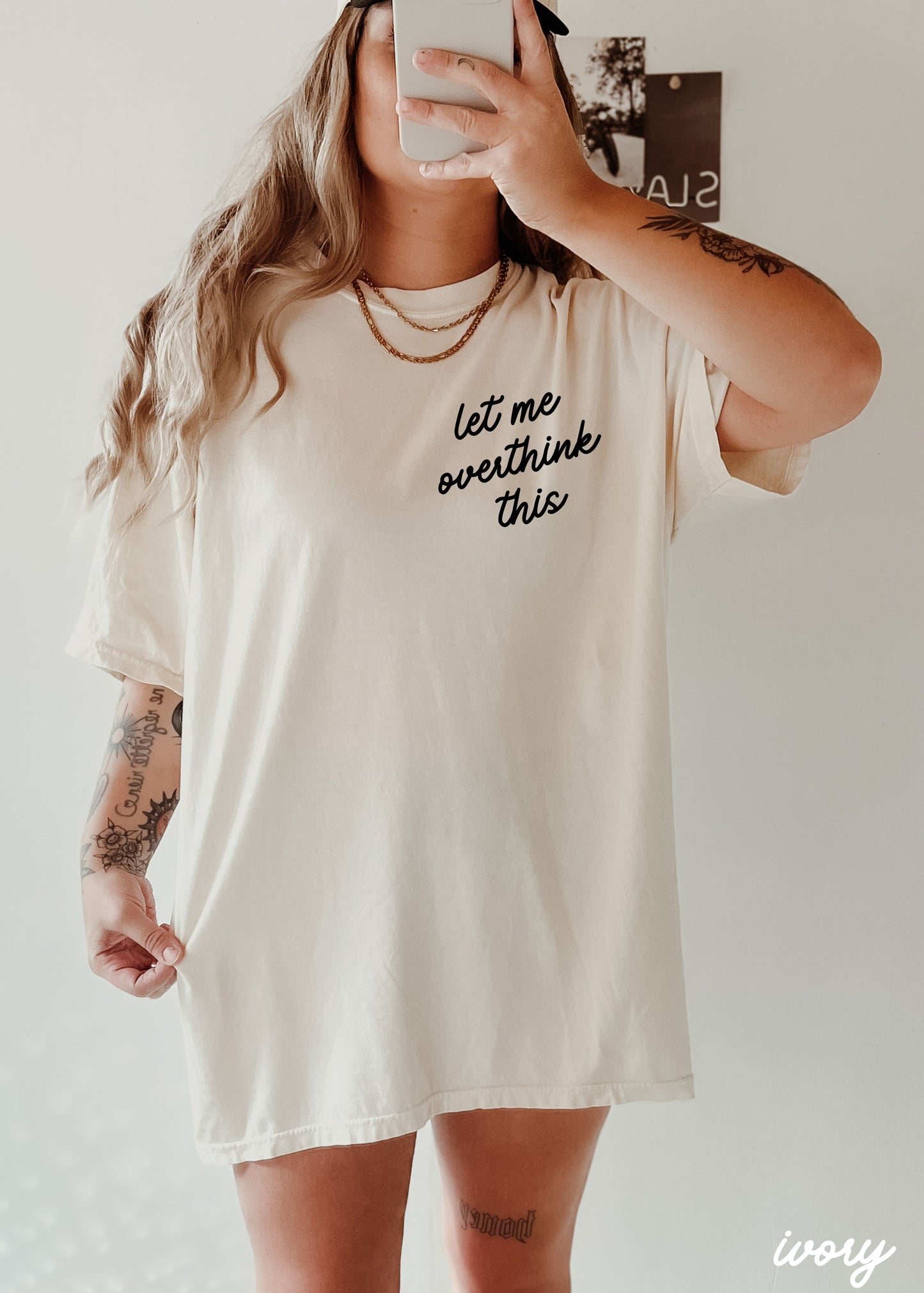 Let Me Overthink This Tee *18 Colors (S-3X)