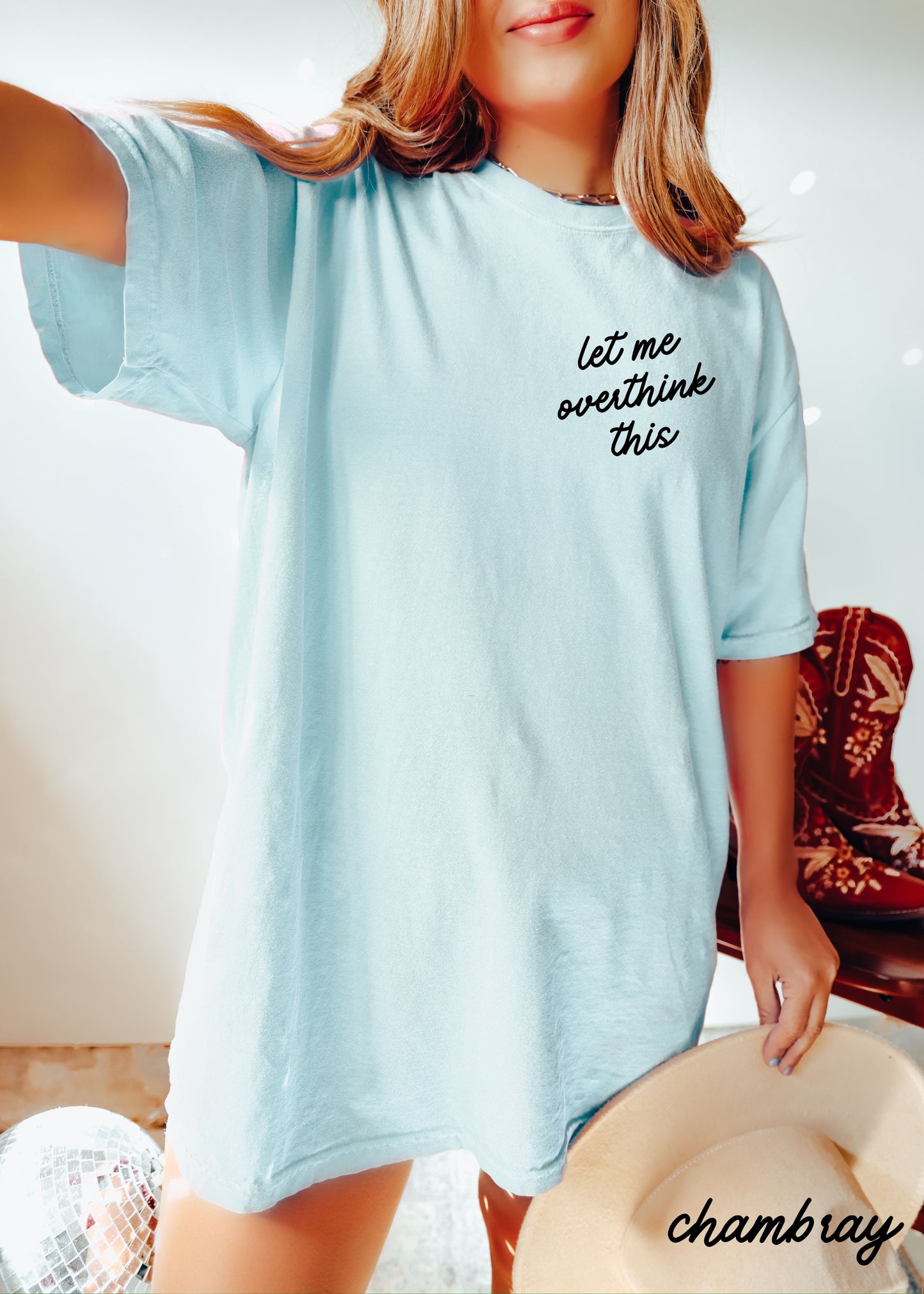 Let Me Overthink This Tee *18 Colors (S-3X)