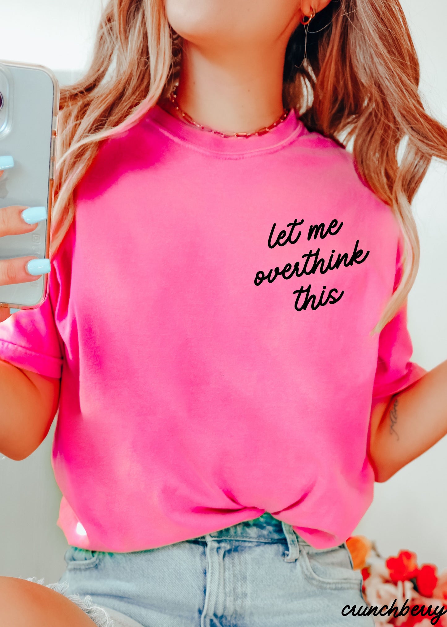 Let Me Overthink This Tee *18 Colors (S-3X)