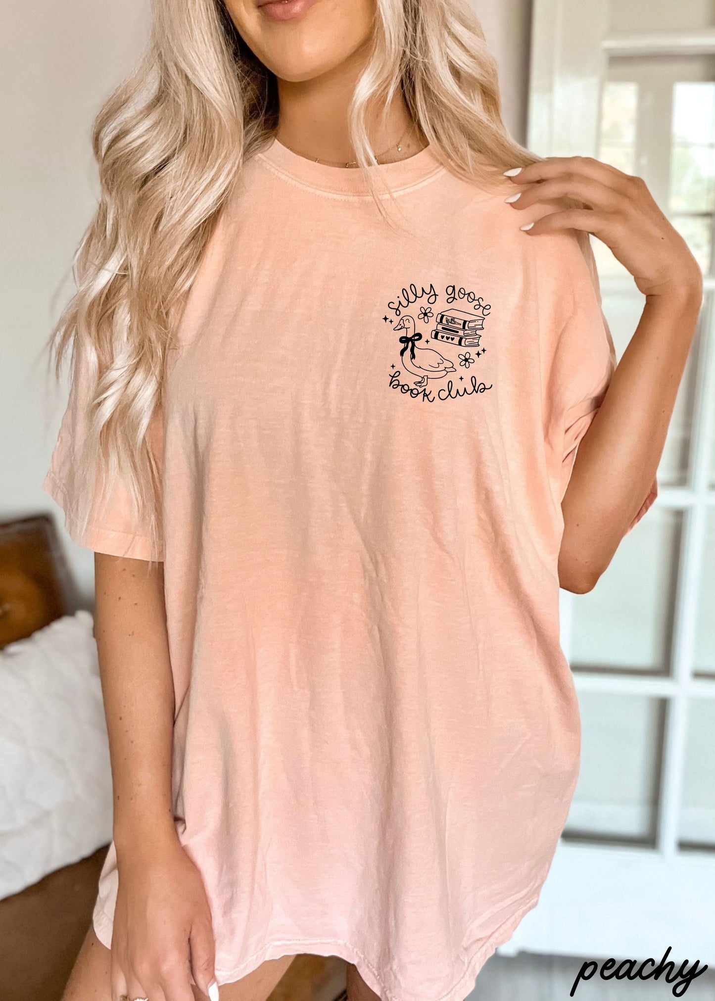 Silly Goose Book Club Pocket Tee *19 Colors (S-3X)