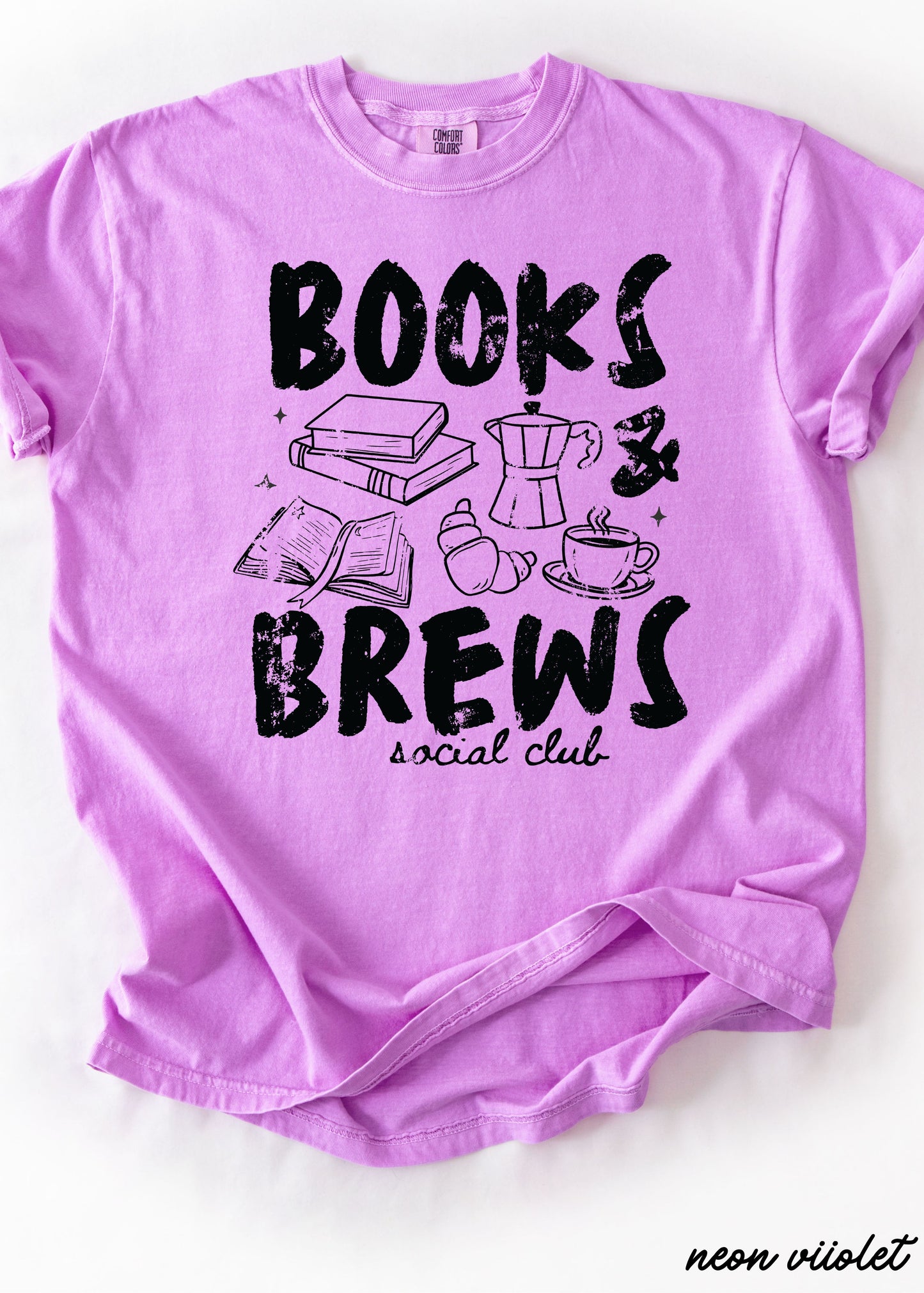 Books & Brews Tee *19 Colors (S-3X)