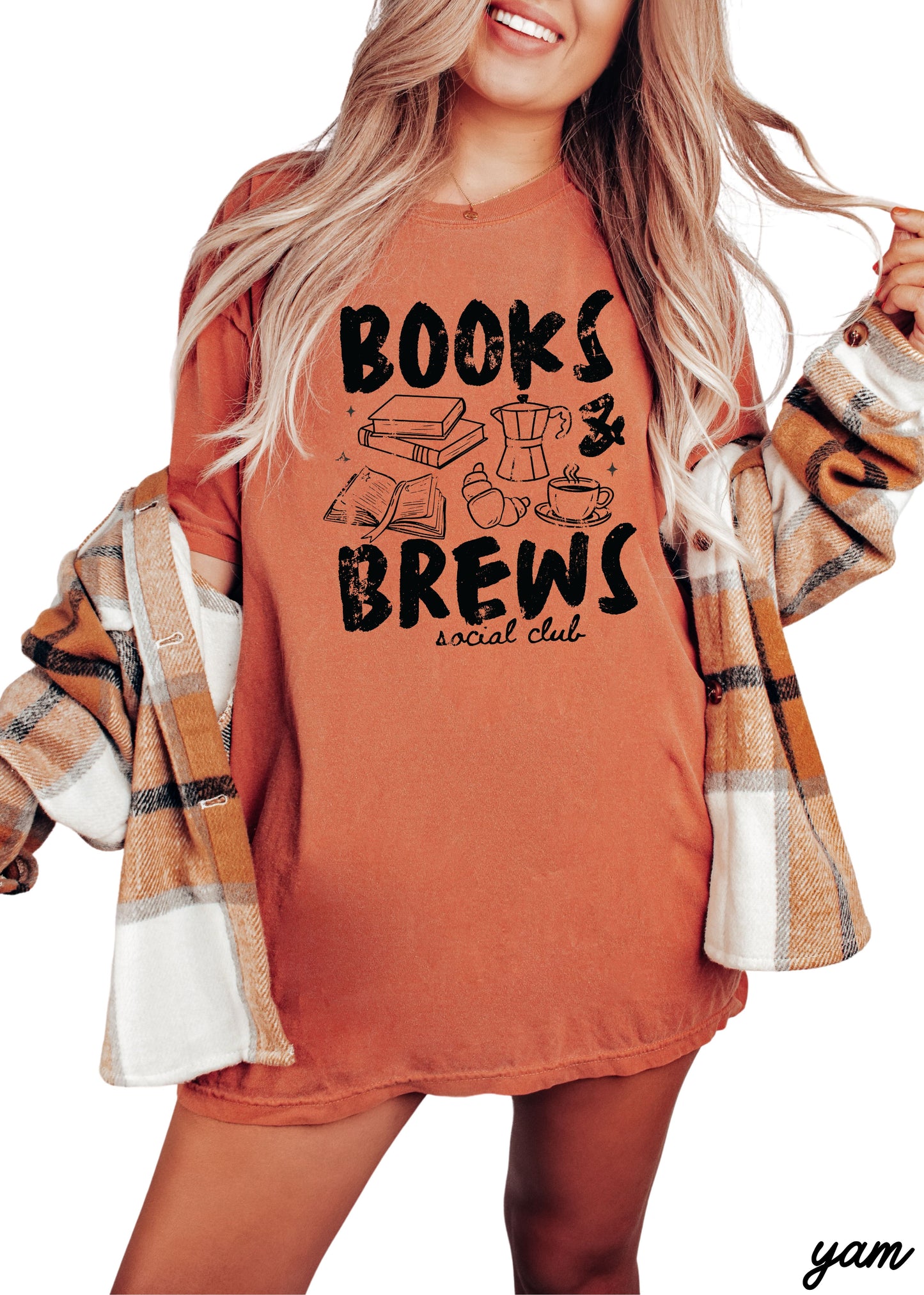 Books & Brews Tee *19 Colors (S-3X)