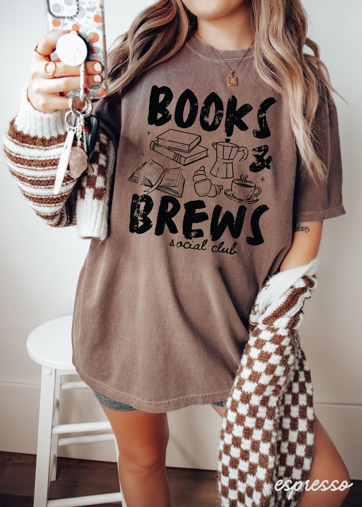 Books & Brews Tee *19 Colors (S-3X)